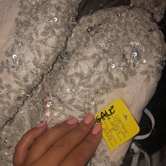 Ivory gorgeous size 8 Watters wedding dress - Picture 10 of 10